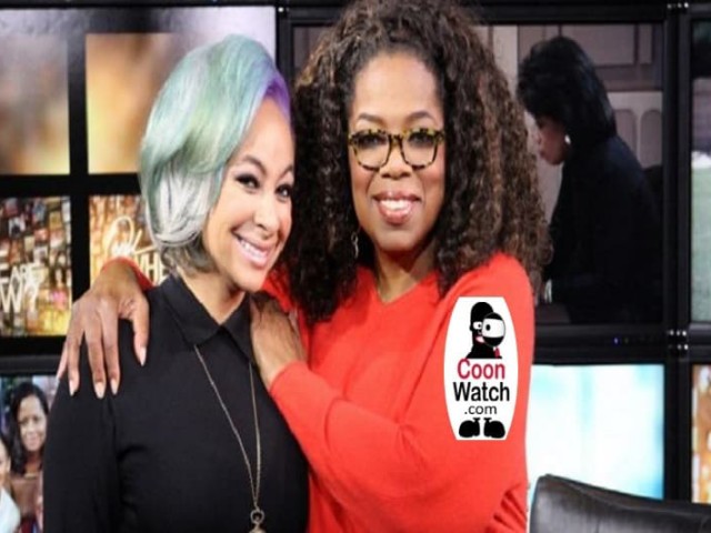 Raven Symone Cooning with Oprah